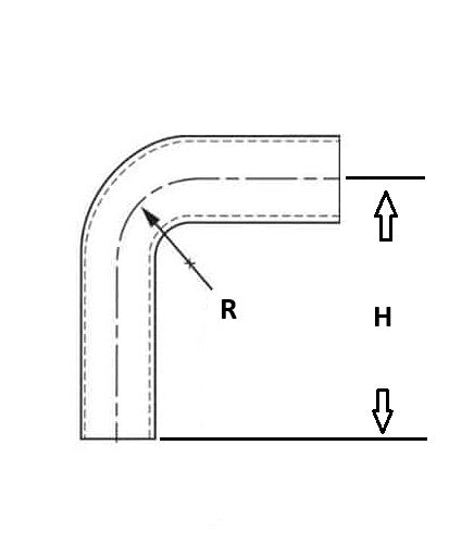 Bøjning lang radius